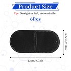 6 Pcs Eye Patches For Adults Kids  Black Patch Reusable Soft Single Eye    