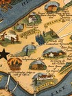 Historical Map Of New York City 1932 Vintage Style Illustrated Map - 20x28