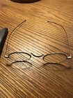 Vtg Antique Civil War Era Eye Glasses Oval Frames With Original Case