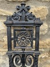 Original Victorian Cast Iron Decorative Panel Fence Stair Balustrade Railing
