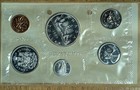 1963 Royal Canadian Uncirculated Proof Like Mint Set 80  Silver 6 Coin Set Ogp