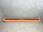 Nos  36  Floor Brush 3-1 4  Red Flag Plastic   Black Plastic Bristles