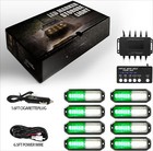 Green White Led Strobe Light For Trucks For Emergency Strobe Light Kits