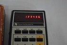 Vintage Texas Instruments Ti-1250 Electronic Calculator Red Led Display With Box