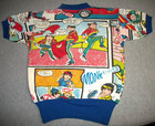 Authentic 1967 Ravbert Prod   Inc    The Monkees Pop-art Shirt   Small  6-8 