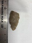 Native American Brown Quartz Knife Blade Arrowhead Spear Point Tx