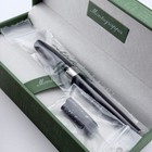 Montegrappa Fortuna Black Resin Medium Nib Fountain Pen