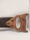Double Sided Cut Vintage Arborist Collectible Hand Saw 23 Inch Blade 