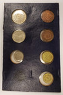 1956   Vs2013   Nepal - Official Mint Set  7  - Paisa   Rupee - Blue Card - Rare