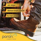 Wide Soft Toe Work Boots For Men  Oiled Leather 6 Inch Durable Wide Duty Shoes