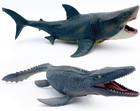 Mosasaurus Shark Toys With Openable Jaws The Megalodon 11  Ocean World Realis   