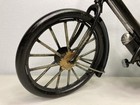 Vintage Harley Davidson Metal Motorcycle Model Wire Bike Decor