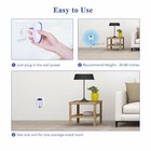 6 Ultrasonic Pest Repellant Plug Device Electronic Portable Night Light Safe 