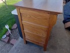 Late 1800 s Antique  Oak 4 Drawer Dresser