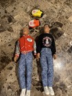 Hasbro 1990 Vintage New Kids On The Block Dolls Joe   Danny   2 Keychain Viewers