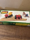 Vtg New Brio 1997 Wooden Train Railway 33522 Concrete Transporter Cement Mixer