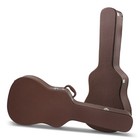 Acoustic Guitar Hard Case Fits 41-inch Guitars Lightweight Hardshell Case