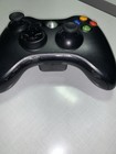 Microsoft Xbox 360 Black Wireless Controller Genuine Oem Controller Tested