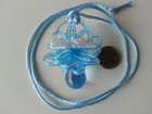12 Blue Pacifier Necklaces Baby Shower Games Favors It s A Boy Prizes Decoration