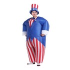 Funny Halloween Inflatable Costume Adult Blow Up Suit Scary Party Cosplay Outfit