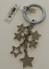 Coach Multi Crystal Stars Key Ring Fob Bag Purse Charm F62734