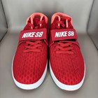 Nike Sb Red Mid Top Skate Shoes Men s Size 11