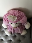 1986 Puffalumps Lavender Lamb Plush Fisher Price Vintage Large Satin
