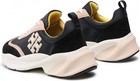 Tory Burch Women s Good Luck Trainer Sneakers  Black cream black  12 Medium Us