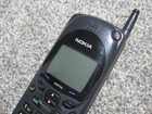 Vintage Nokia Model 2180 Type Nhd-4nx Black Airtouch Cell Phone