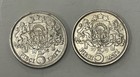 Latvia - Pair Of Large Silver 5 Lati  1929   1932  - Popular