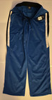 Athletic Works Boys Xxl Track Pants  Blue   Black White Side Stripe