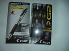 Pilot G2 Retractable Gel Ink Pens Fine Point Black 0 7mm 20 Count Free Shipping