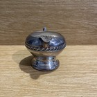 Vintage Silver On Copper Creamer Bs3