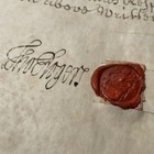 Antique 12 02 1702 Indentured Document From Uk