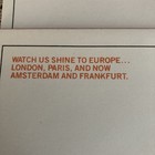 National Airline 4 Vintage Note Pads Watch Us Shine To Europe   236