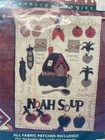 Vintage Bucilla Patchworks Applique Quilting Kit  Noah Soup 13  X 17 