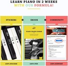 Piano   Keyboard Sheet Music Stickers For 49   61   76   88 Keys   Ebook   Pi   