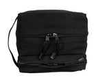 Heavy Duty Canvas Dual Compartment Travel Kit Toiletry Bag  Free Shaving Cream