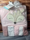 Baby Girl Gift Set Towels  Swaddle Sacks  Memory Album New 