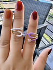 Stethoscope Ring  Stethoscope Enamel Ring  Nurse Ring  Doctor Ring  Nurse Gift