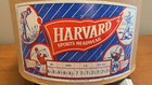 Vtg Harvard Sports Headwear Baseball Hat cap Tall Cardboard Box Only  no Hats 