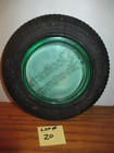 Goodrich Tire Vintage Advertising Depression Green Glass Ashtray Lot 20