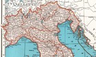 1943 Antique Map Of Italy Original Vintage Italy Map Gallery Wall Art 2706