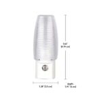 Night Light 2 Pack 7 Watt Led Automatic Hall Bedroom Night Lamp