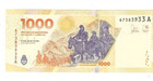2023 Argentina 1000 Pesos P367a Unc