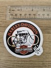 Harley Davidson Round  Sticker