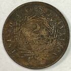 1864 Two Cent Piece Almost Uncirculated Au Coin  Corrosion  18694