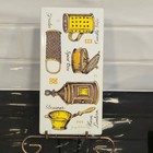Vintage Georges Briard Metal Tile Kitchen Utensil Mid Century Trivet Art 1950s