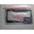 New Hello Kitty 2012 Black License Plate Cover