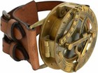 Nautical Vintage Steampunk Watch Style Sundial Compass   Wrist Sundial Compass